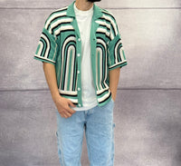 CAMICIA MAGLIA OVERSIZE M/M - NEW JOB BRAND - ART. 8213