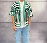 CAMICIA MAGLIA OVERSIZE M/M - NEW JOB BRAND - ART. 8213