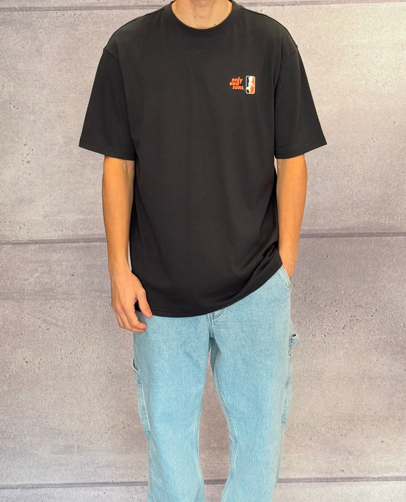 T-SHIRT BASKETBALL - ONLY&SONS - ART. 22033549 - COL. BLACK