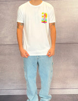 T-SHIRT JERSEY STAMPA SURF - BERNA - ART. 2510832 - COL. BIANCO