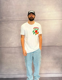 T-SHIRT JERSEY STAMPA NEGRONI - BERNA - ART. 2512612 - COL. BIANCO