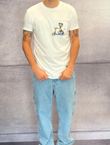 T-SHIRT VESPA RANA - BL.11 - ART. BL04147 - COL. OFF WHITE