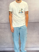 T-SHIRT VESPA RANA - BL.11 - ART. BL04147 - COL. OFF WHITE