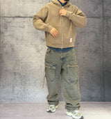 FELPA BOXY FIT CON CAPPUCCIO + ZIP - ONLY&SONS - ART. 22035193 -