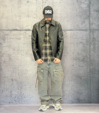 GIUBBINO EFFETTO PELLE - ONLY&SONS - ART. 22034713 - COL. BLACK