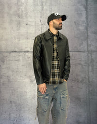 GIUBBINO EFFETTO PELLE - ONLY&SONS - ART. 22034713 - COL. BLACK