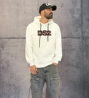 FELPA CON CAPPUCCIO STAMPA LOGO - DS2 - ART. FW25234