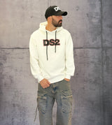 FELPA CON CAPPUCCIO STAMPA LOGO - DS2 - ART. FW25234