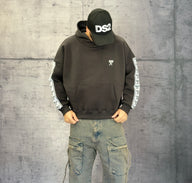 FELPA CON CAPPUCCIO OBLO' + BANDA - BERNA - ART. 252027