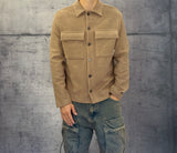 CAMICIONE OVERSHIRT CON MAXI TASCHE - BERNA - ART. 252125250 - COL. TERRA