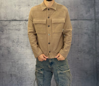 CAMICIONE OVERSHIRT CON MAXI TASCHE - BERNA - ART. 252125250 - COL. TERRA