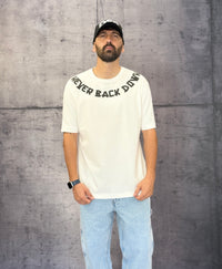 T-SHIRT NEVER BACK DOWN - BERNA - ART. 252089