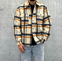 GIACCA GIUBBINO CHECK - ONLY&SONS - ART. 22030156 - COL. VANILLA ICE