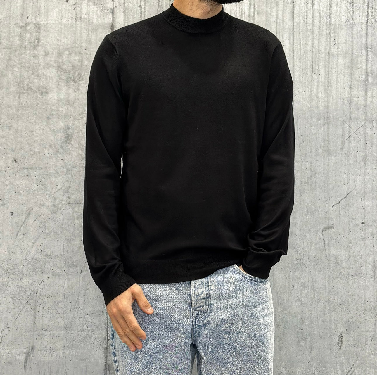 LUPETTO - ONLY&SONS - ART. 22027562 - COL. BLACK