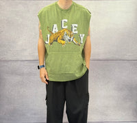 CANOTTA OVERSIZE TIGER - JACEY JACE - ART. 24Y310