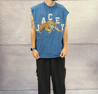 CANOTTA OVERSIZE TIGER - JACEY JACE - ART. 24Y310
