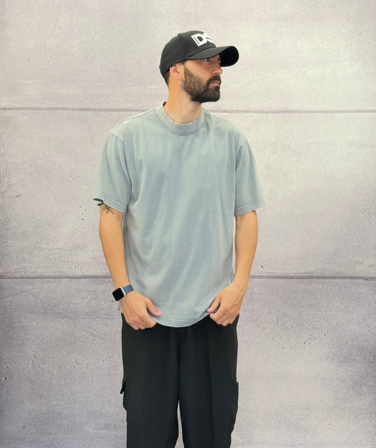 T-SHIRT OVERSIZE CON ROTTURE - HAMEN - ART. LLP 0068