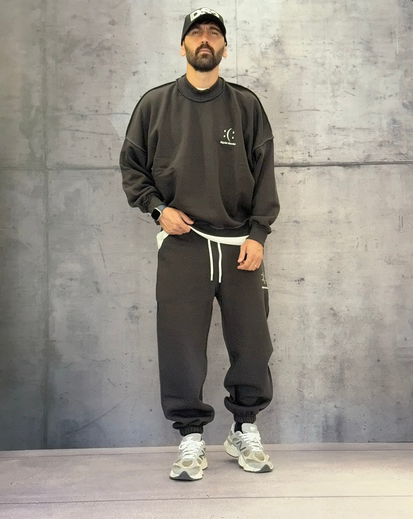 PANTALONE IN  FELPA - TUTA - BIPOLAR DISORDER - BERNA - ART. 252085 252086