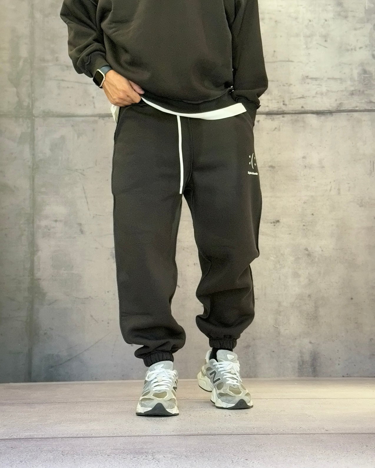 PANTALONE IN  FELPA TUTA BIPOLAR DISORDER - BERNA - ART. 252086