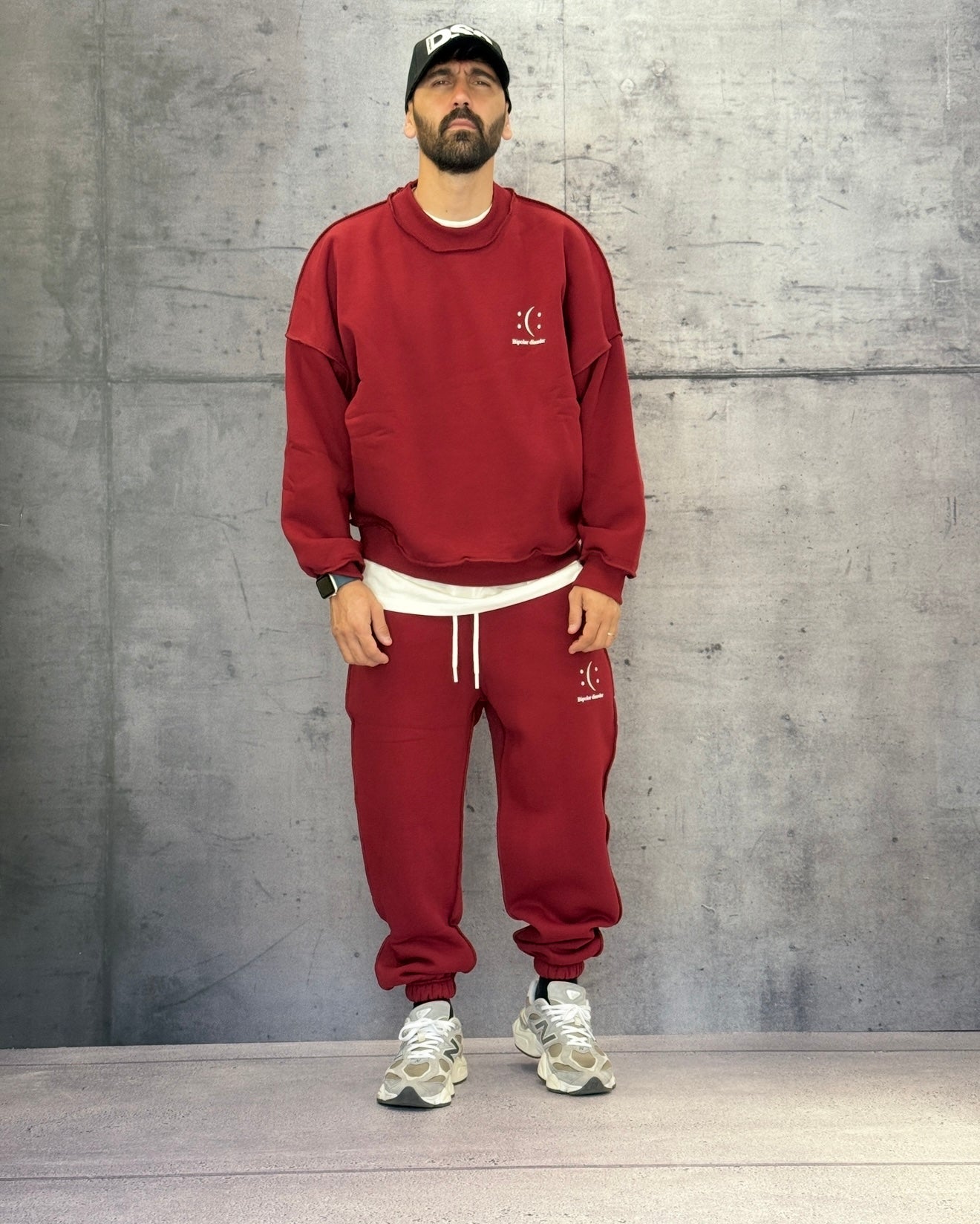 PANTALONE IN  FELPA - TUTA - BIPOLAR DISORDER - BERNA - ART. 252085 252086