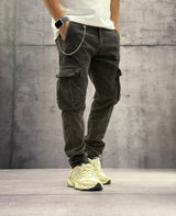 PANTALONE CARGO VELLUTO - BERNA - ART. 252003