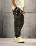 PANTALONE CARGO VELLUTO - BERNA - ART. 252003