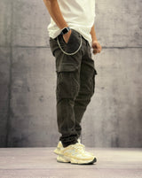 PANTALONE CARGO VELLUTO - BERNA - ART. 252003