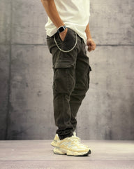 PANTALONE CARGO VELLUTO - BERNA - ART. 252003