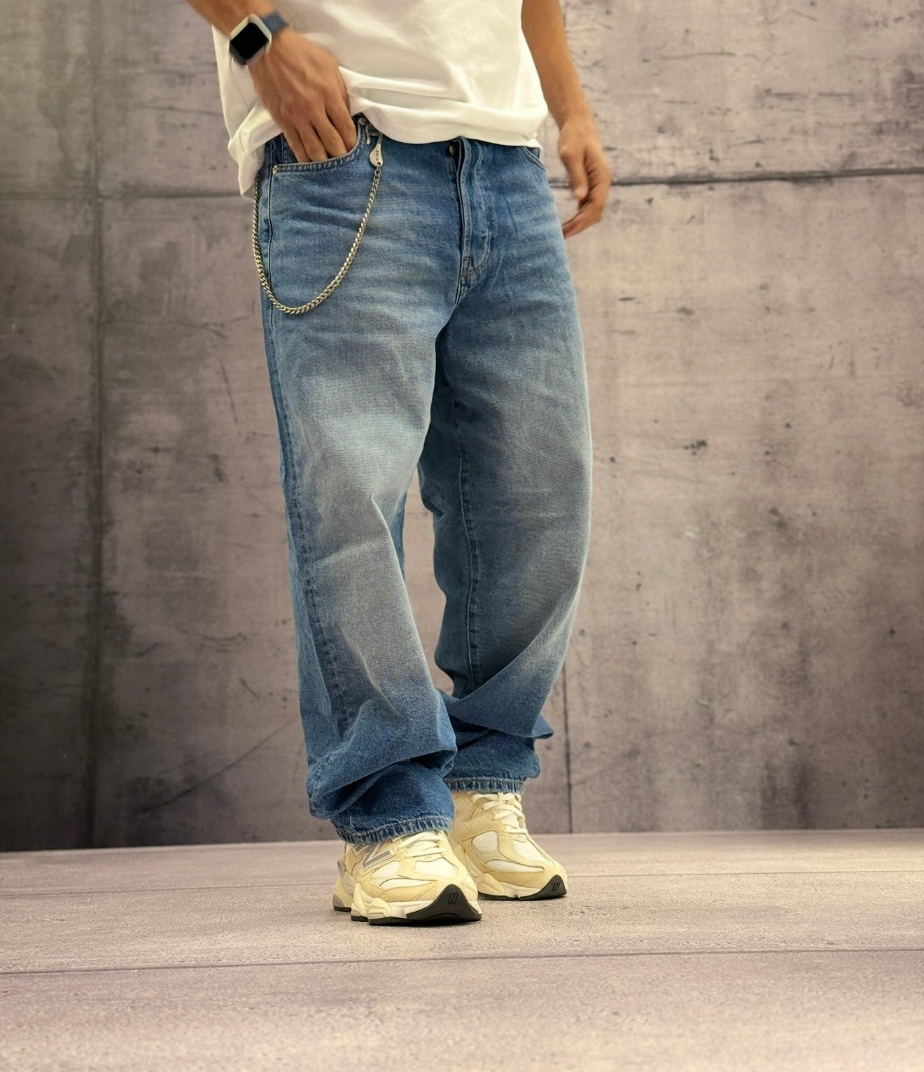 JEANS LOOSE FIT - ONLY&SONS - ART. 22031146 - MEDIUM BLUE DENIM