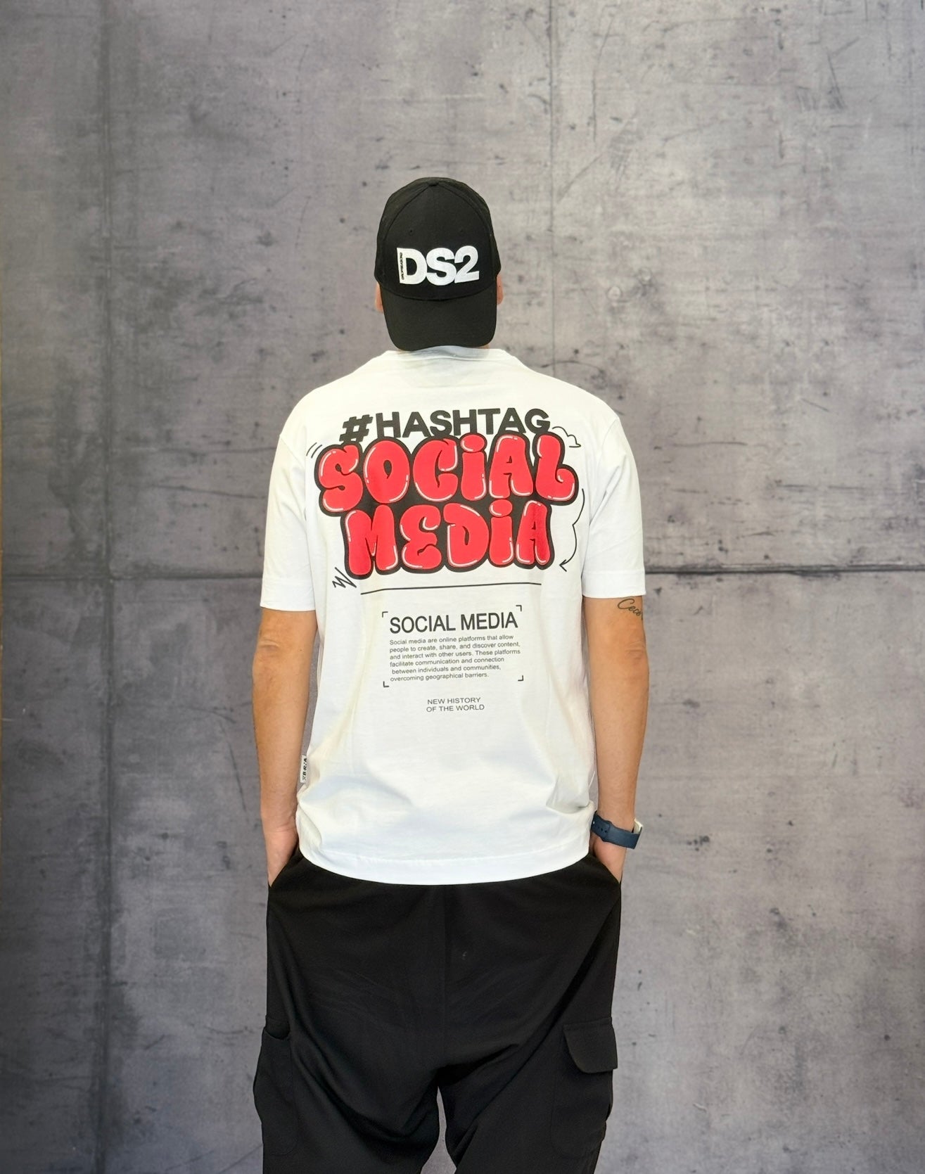 T-SHIRT SOCIAL MEDIA - BERNA - ART. 252080