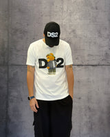 T-SHIRT STAMPA ORSO - DS2 - ART. FW25276