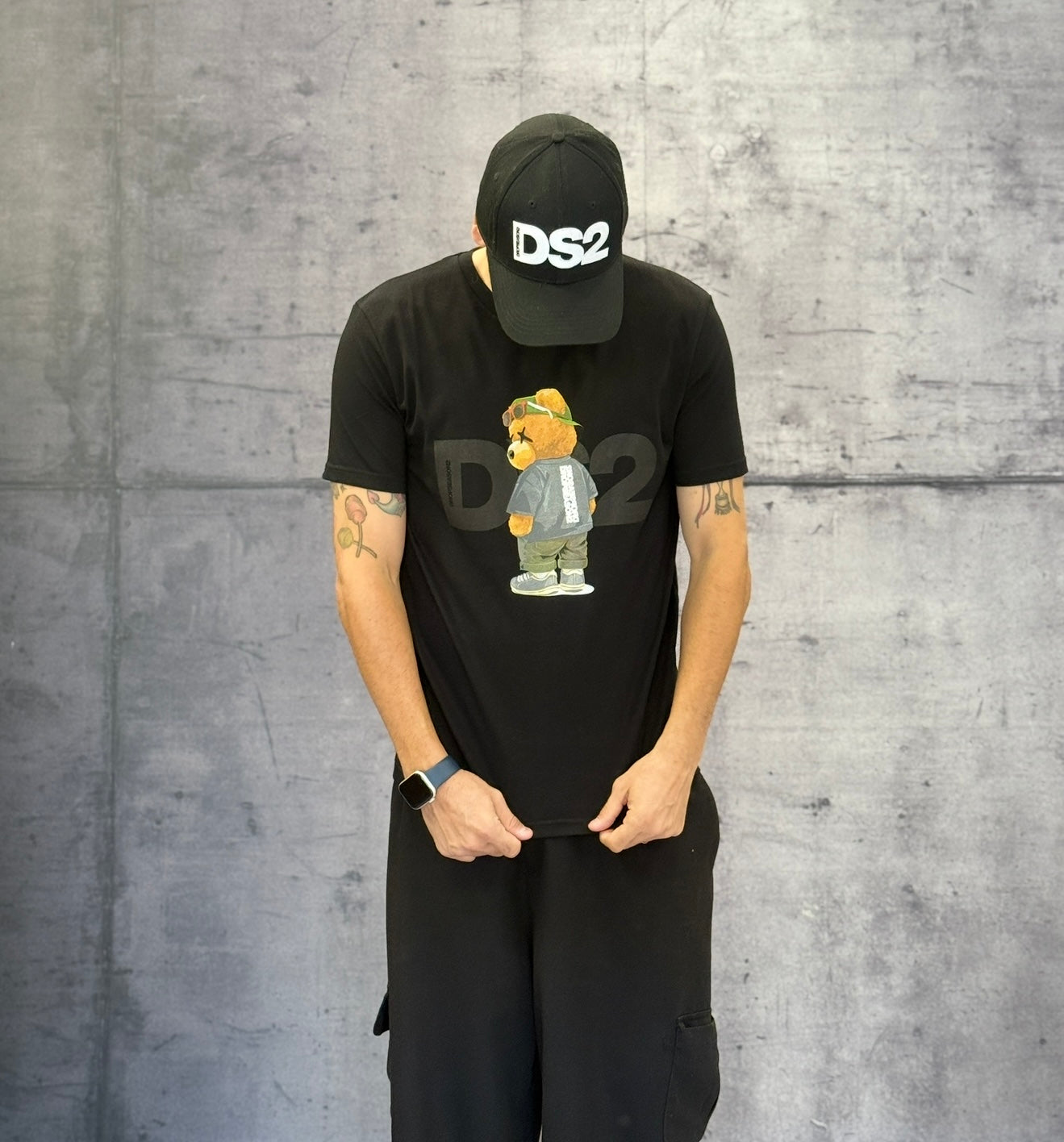 T-SHIRT STAMPA ORSO - DS2 - ART. FW25276