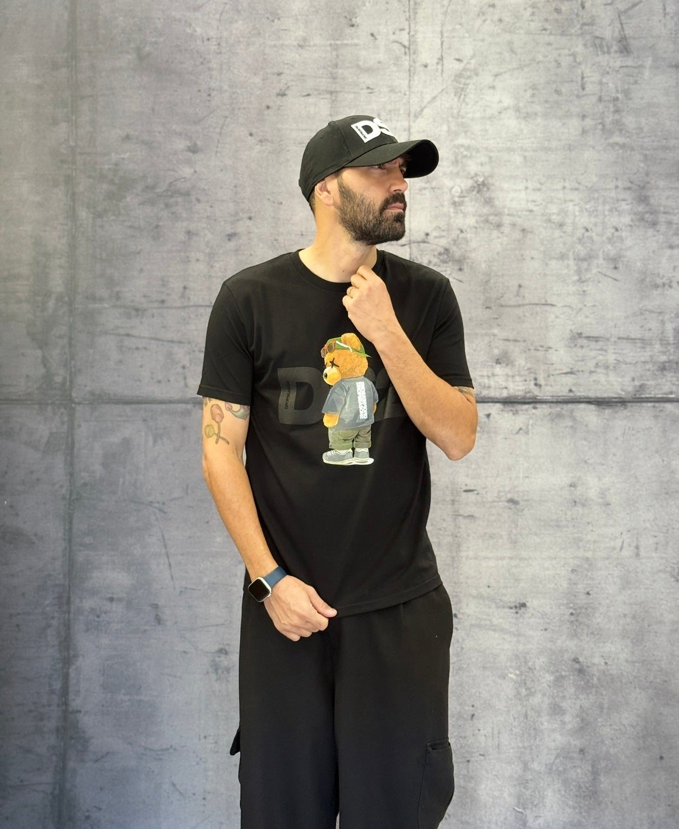 T-SHIRT STAMPA ORSO - DS2 - ART. FW25276
