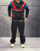 FELPA 222 BANDA ORLANDO - KAPPA - ART. 331V5ZW - COL. Black -Red Racing - Blue Sea (AZ1)