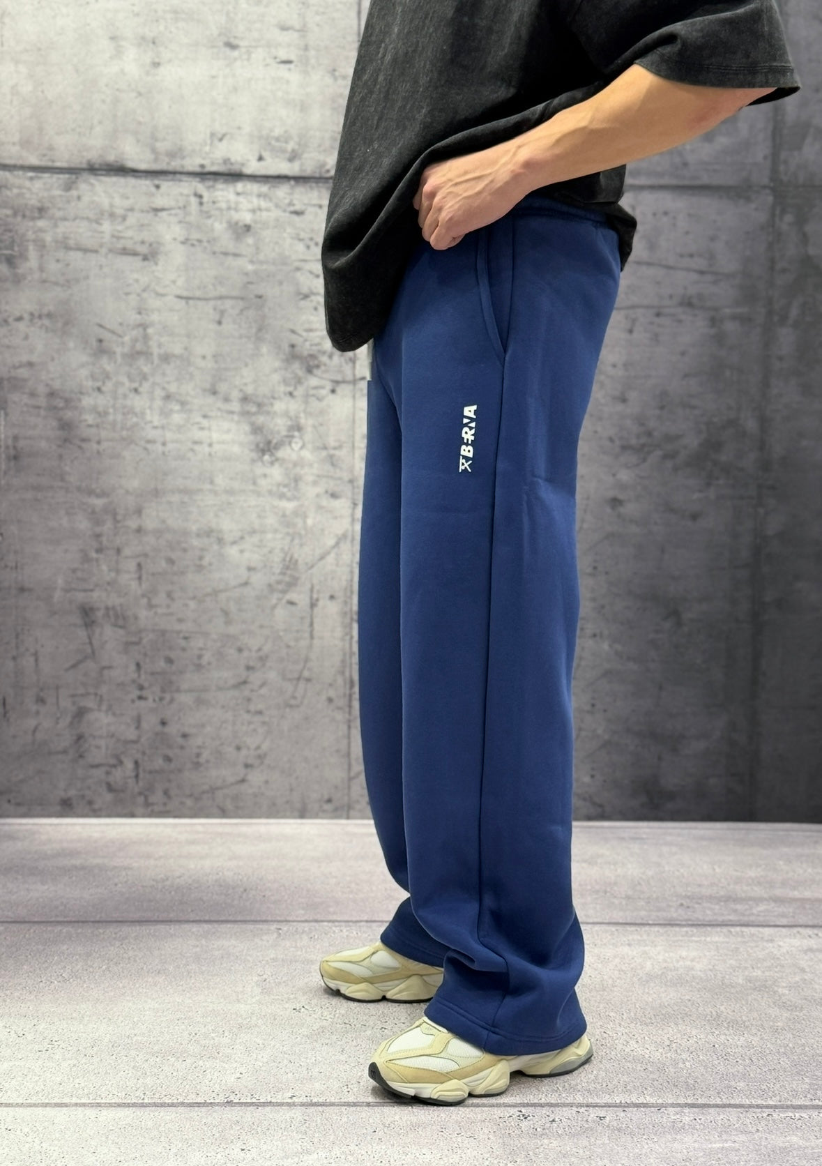 PANTALONE IN  FELPA TUTA PALAZZO - BERNA - ART. 252196