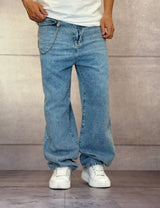 JEANS BAGGY A VITA MEDIA - IMPERIAL - ART. P860111009 - COL . DENIM