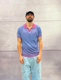POLO APERTA IN MAGLIA DOP.TINTURA - BERNA - ART. 251033