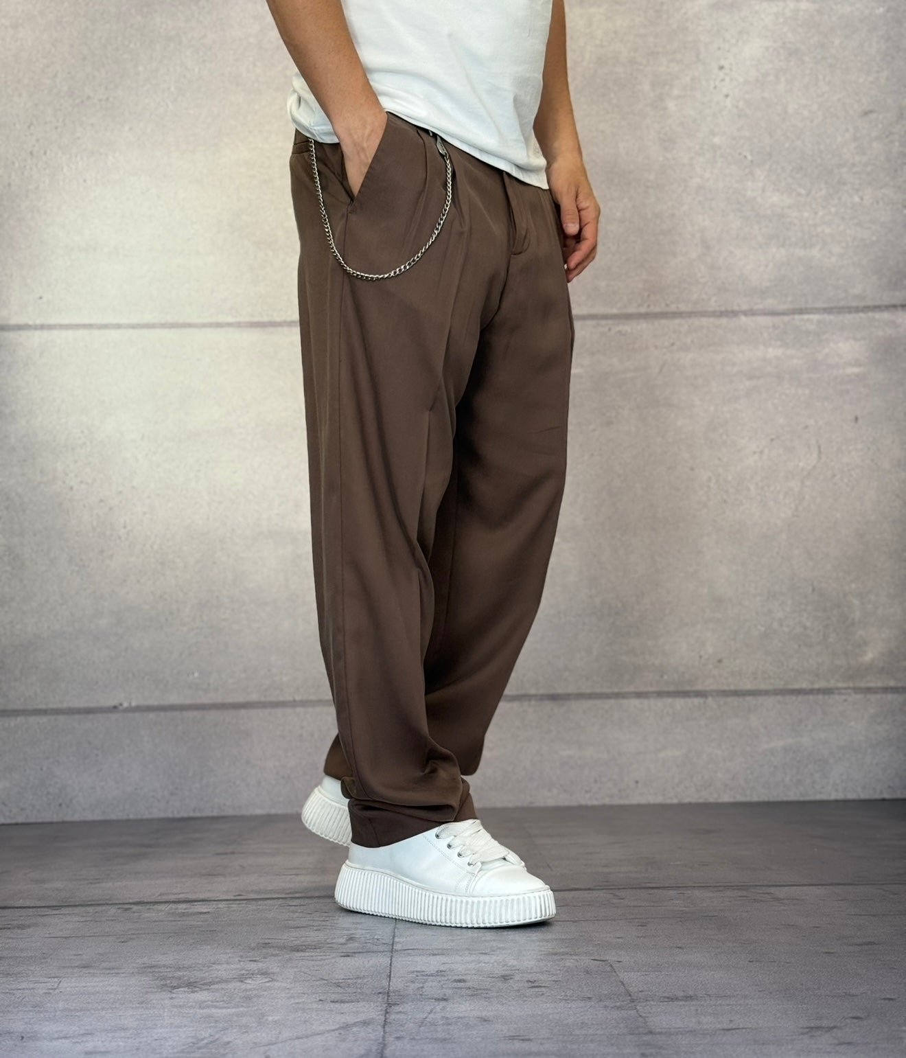 PANTALONI CON PINCES VITA MEDIA - IMPERIAL - ART. P5441P4965