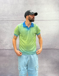 POLO APERTA IN MAGLIA DOP.TINTURA - BERNA - ART. 251033