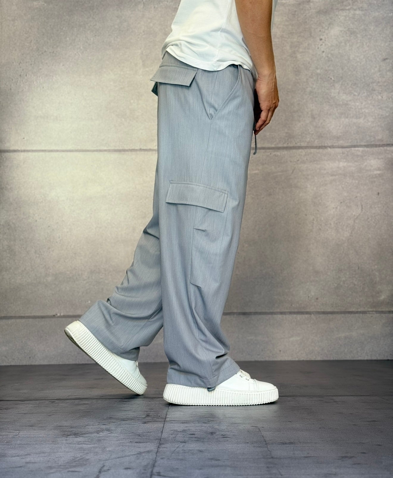PANTALONE CARGO POLIVISCOSA - BL.11 - ART. BL2553
