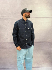 CAMICIA OVERSHIRT TINTA UNITA - BERNA - ART. 251240