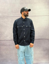 CAMICIA OVERSHIRT TINTA UNITA - BERNA - ART. 251240