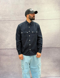 CAMICIA OVERSHIRT TINTA UNITA - BERNA - ART. 251240