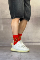 CALZE SPUGNA - VAMOS - ART. NUMERO 13 - COL. ROSSO