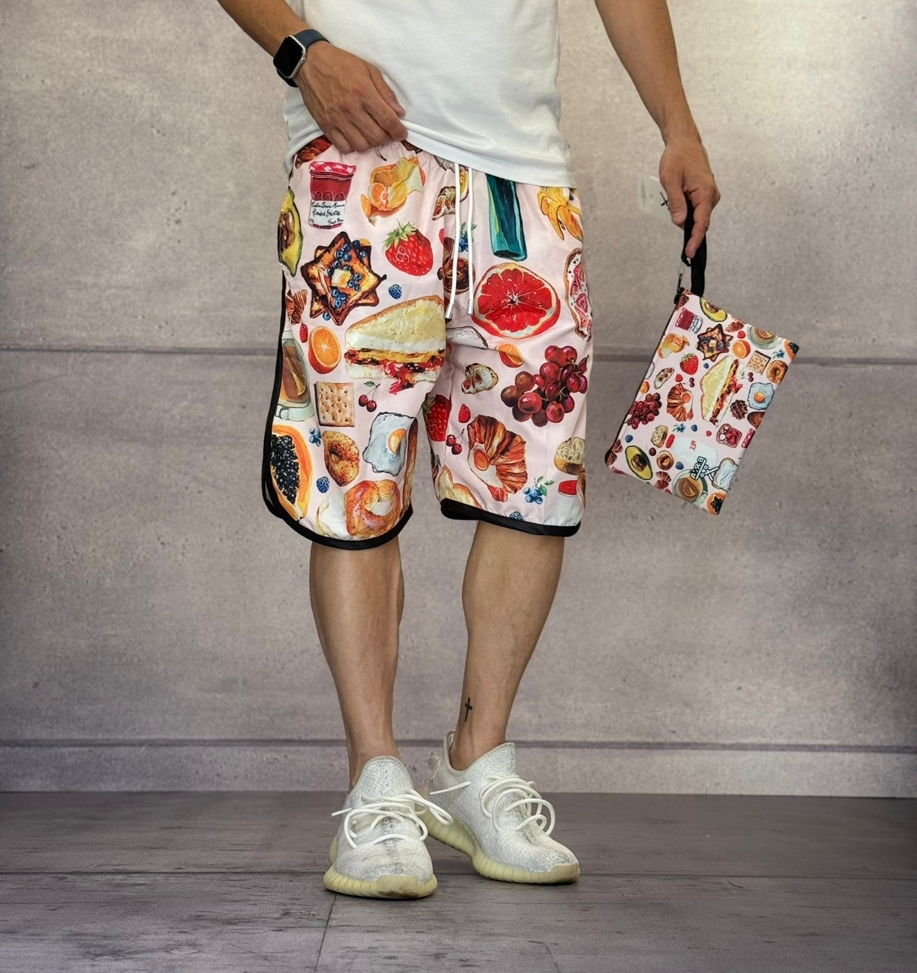 COSTUME BERMUDA LUNGO BREAKFAST - BERNA - ART. 25117230 - COL. ROSA