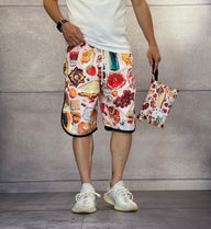 COSTUME BERMUDA LUNGO BREAKFAST - BERNA - ART. 25117230 - COL. ROSA
