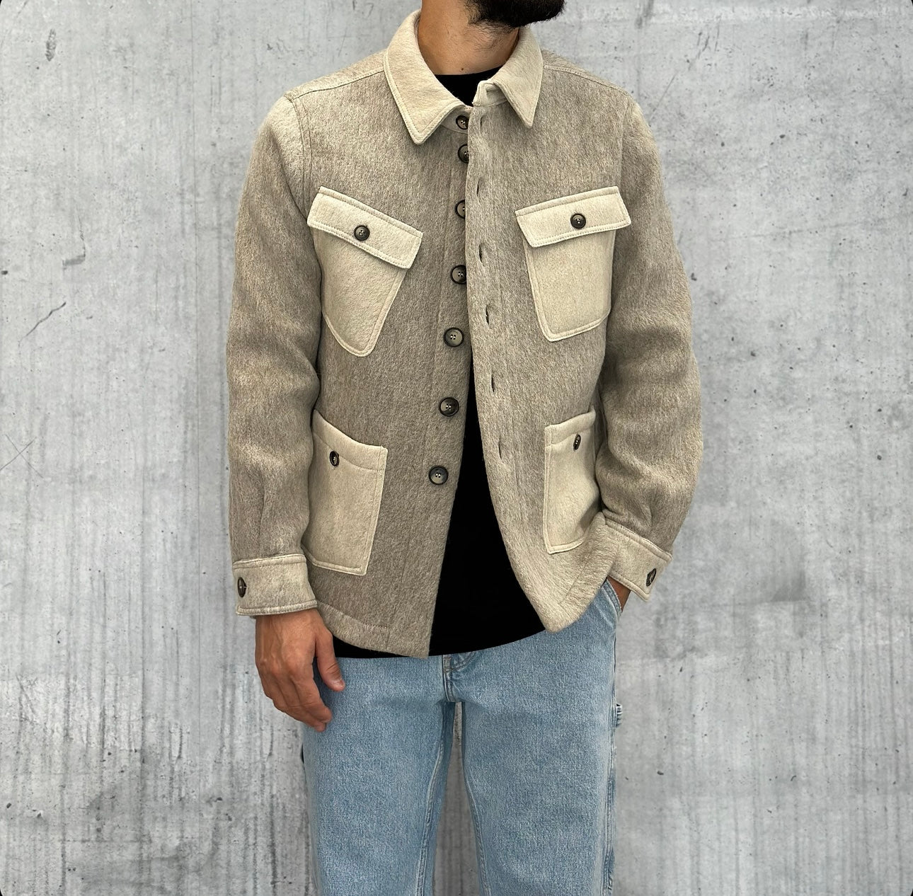 CAPPOTTO - IMPERIAL - ART. K769IDN - COL. BEIGE / MORO