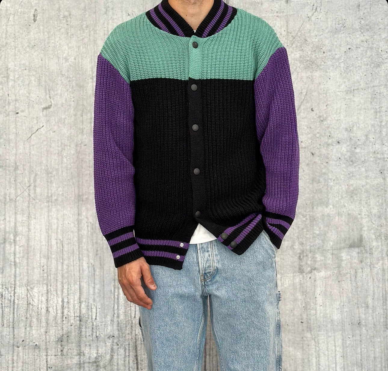 MAGLIONE KNITWEAR VARSITY - LE PAS SAGE - ART. FW25K27 - COL. MULTICOLOR