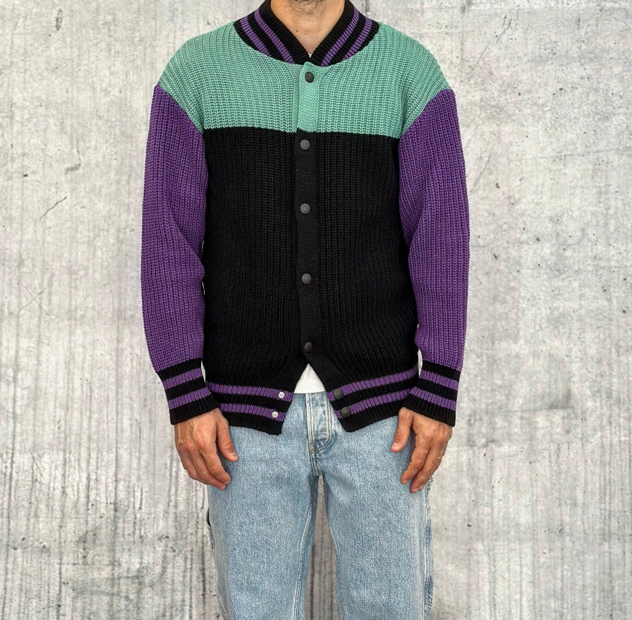 MAGLIONE KNITWEAR VARSITY - LE PAS SAGE - ART. FW25K27 - COL. MULTICOLOR