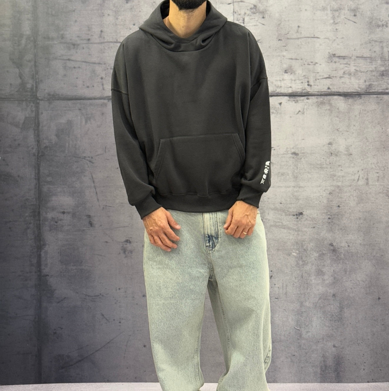 FELPA CON CAPPUCCIO OBLO' - BERNA - ART. 252021